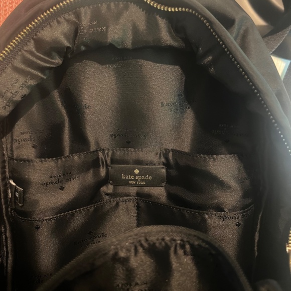 Kate Spade Black Nylon Medium Backpack - Picture 4 of 7